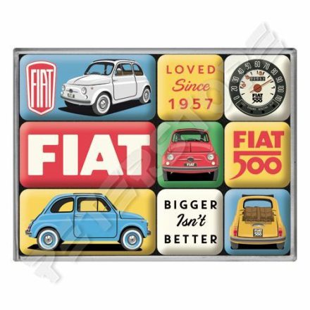 Hűtőmágnes szett - Fiat 500